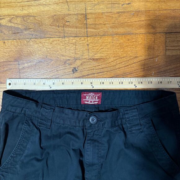 Matchstick Cargo Pants Black Size 36 - Picture 6 of 6